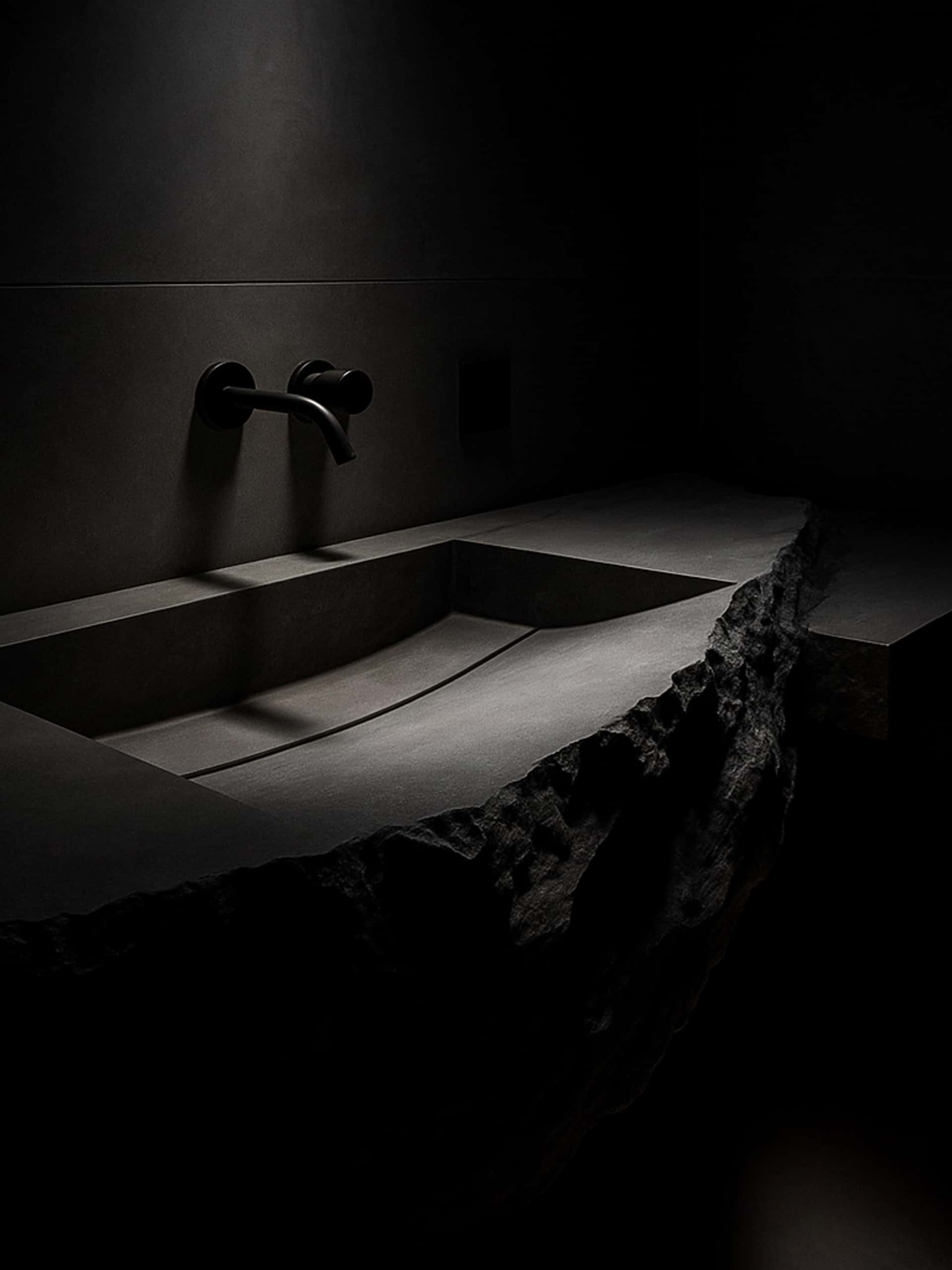 Умивальник з мікроцементу