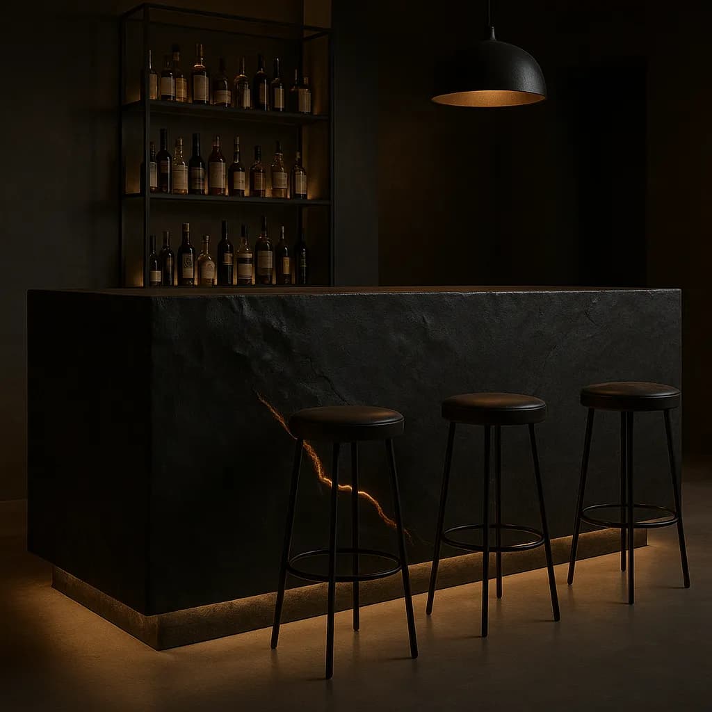 Барна стійка BASALT Obsidian Flow | 08